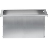  Vrtna posuda za sadnju s LED svjetlom Srebrna 30 x 60 x 30 cm Slike