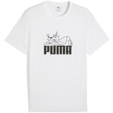 Puma Muška majica Graphic Super Tee, 632087-02, Bela Cene