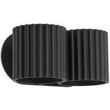 Sollux Lighting Stenska svetilka AURA 2 črna G9, (5000352070) | Shoptok.si