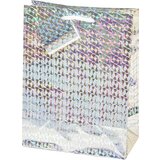Darovna vrećica Special Hologram, srednja, Srebrna  Darovna vrećica Special Hologram, srednja, Srebrna Slike