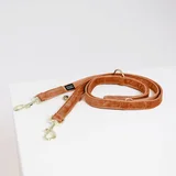 Kentucky Dogwear Pasji povodec "Velvet" 200 cm - oranžna