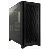 Corsair 4000D AIRFLOWTempered Glass, Mid-TowerATX Case Black | Eponuda.ba