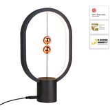 Nettlife Lampe de chevet LED noire Lampe de table : Lampe de table Petite lampe magnétique décorative avec USB, (22143994) Cene