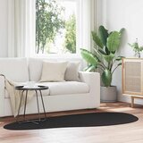  Tepisi za područja HUARTE Crna 100 x 200 cm Poliester | Eponuda.com