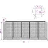  Gabion s žicom debljine 3 5 mm i mrežom 5x5 cm 500x50x200 cm - 50 cm 200 cm 500 cm | shoptok.hr