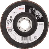 Bosch lamelni brusni disk X581, best for inox 125 mm, 22,23 mm, 80 - 2608607640 Cene