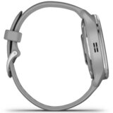 Garmin Venu 2 Plus sportski sat s mjeračem aktivnosti, silikonski silikonski remen u prahu sivi / prah sivi | shoptok.hr