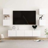  6-dijelni set TV ormarića bijeli od iverice | shoptok.hr