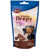 Trixie čokoladna poslastica za pse drops 75g Cene
