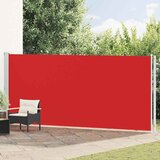  Uvlačiva bočna tenda za terasu 180 x 600 cm crvena | shoptok.hr
