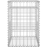  Gabionske stupne košare 2 kom 40 x 40 x 60 cm željezne | shoptok.hr