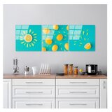 WALLXPERT dekorativna slika od kaljenog stakla (3 komada)uv 854 50 x 50 | ePonuda.com