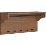 vidaXL Stenski obešalnik za plašče "SANDNES" 87x30x42 cm les borovega | Shoptok.si