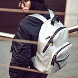 Tiba+Marl Previjalni nahrbtnik Elwood Faux Silver | Shoptok.si