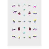 Diva & Nice Cosmetics Face Stones naljepnice za lice Pink Tears 35 kom Cijene