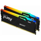 Kingston memorija 64GB(2x32GB)/DIMM/DDR5/5200MHz/CL36/FURY beast expo cene