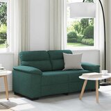  Dvosjed Sofa Tamnozelena 160x81x84 cm Tkanina | Shoptok.si