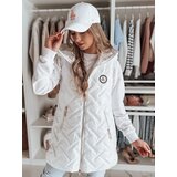 DStreet Kamizelka damska przejściowa pikowana GRANDI biała | Shoptok.si