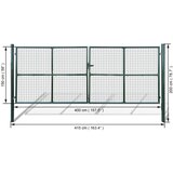  Mrežasta vrtna vrata 400x150 cm | shoptok.hr