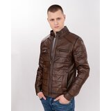 La Force Fashion muška kožna jakna maxsim - braon | Eponuda.com
