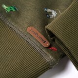 Dječja topla majica kaki 128 | shoptok.hr