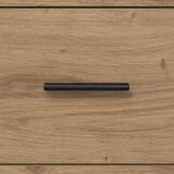 vidaXL Kopalniška omarica s predalom artisan hrast 35 x 37.5 x 166 cm | Shoptok.si