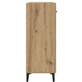 vidaXL Kreveta hrast artisan 34 x 69.5 x 90 cm Konstruirano drvo | shoptok.hr