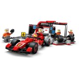 Lego City: Servisni boks in mehaniki z avtomobilom Ferrari F1 | Shoptok.si