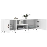 TV ormarić bijeli 150 x 30 x 50 cm od konstruiranog drva | Eponuda.com
