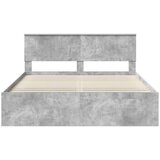  Okvir za krevet Beton 160 x 200 cm Čvrsto borovo drvo | shoptok.hr