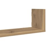  Zidne police 3 kom boja artisian hrast 80x18x18 cm drvene | shoptok.hr