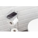 Wenko Stojalo za WC papir iz kromiranega jekla v srebrni barvi – | Shoptok.si