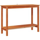  Konzolna stolica Vosak Smeđa 110 x 40 x 80 cm Masivna borovina - Vosak smeđa | shoptok.hr