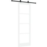 vidaXL Klizna Vrata sa Setom Opreme 'ORKDAL'Bijela 78x232 cm | shoptok.hr