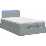  od pjene s madracem i LED-om Svjetlosiva 120 x 190 cm | shoptok.hr