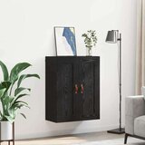 vidaXL Zidni ormarić Crni hrast 69,5 x 34 x 90 cm Konstruirano drvo | shoptok.hr