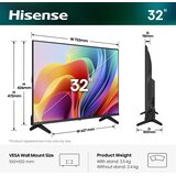 Hisense Televizor 32A4S HD SmartEntry VidaaOS 32A4S | shoptok.hr