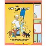 Grupo Erik Editores S. L. The Simpsons - Zidni magnetni planer 2026/27 sa hemijskom - The Simpsons, 16-Month, 30x35 cm Cene