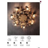  Redo 02-980 - Plafonski luster TIARA 5xE14/28W/230V | Eponuda.com