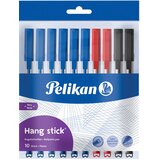 Olovka KEMIJSKA STICK K86 PK10 PELIKAN 820851 SORTIRANO BLISTER | Shoptok.si