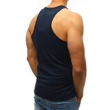 DStreet Tank top męski bez nadruku granatowy | Shoptok.si