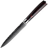 IZMAEL Kuhinjski nož BL-38116 - Utility / Črna / Rjava | Shoptok.si