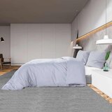  Set posteljine za poplun sivi 200x220 cm lagana mikrovlakna | shoptok.hr