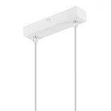  Luster na sajli SIMON 2xE27/60W/230V bela/buk | Eponuda.com