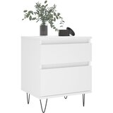  Noćni ormarići 2 kom bijeli 40 x 35 x 50 cm konstruirano drvo | shoptok.hr