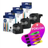 Brother Komplet tinta LC529XLBK (crna), original, 3 komada + GRATIS POKLON Cijene