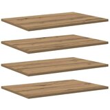 vidaXL Polica za knjige 4 pcs Rjava 60 x 40 x 1,5 cm Konstruiran les, (5000201119) Cene