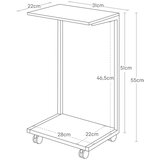 YAMAZAKI Metalni pomoćni stol 22x31 cm Tower – | shoptok.hr