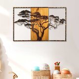 Aberto Design Zidna dekoracija Akacija - 388-A, 90x58x3 cm, Smeđa Cijene