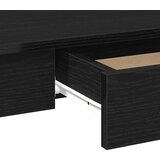 vidaXL Pisalna miza črna 100x45x75 cm inženirski les | Shoptok.si
